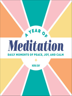 cover image of A Year of Meditation